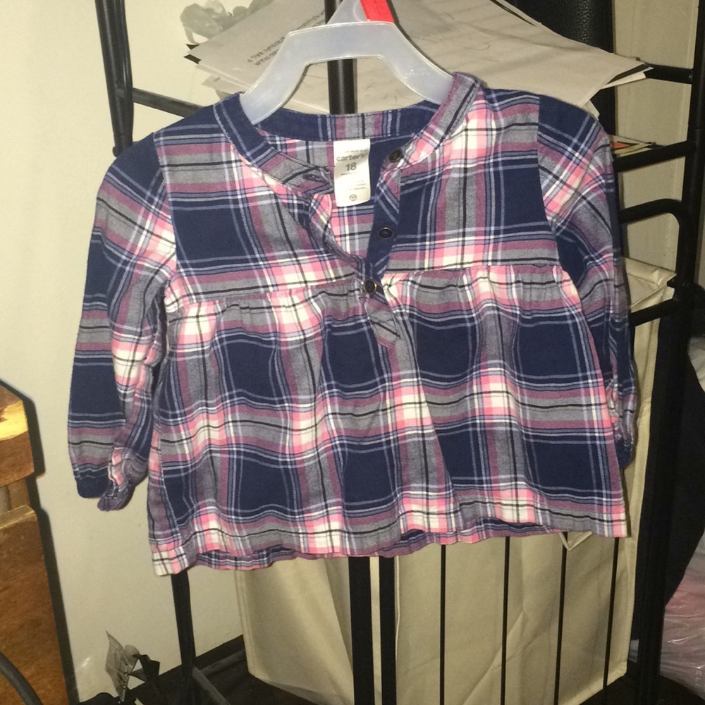 Carter’s 18mo Plaid Shirt